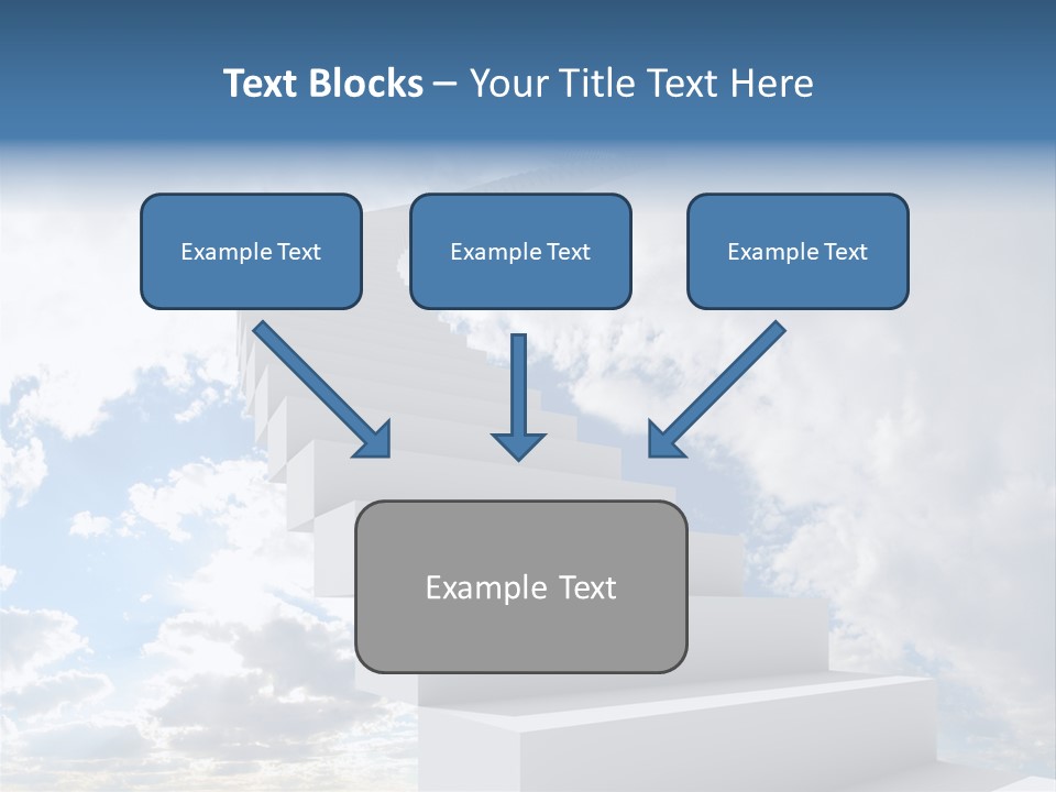 Background Air Cloud PowerPoint Template