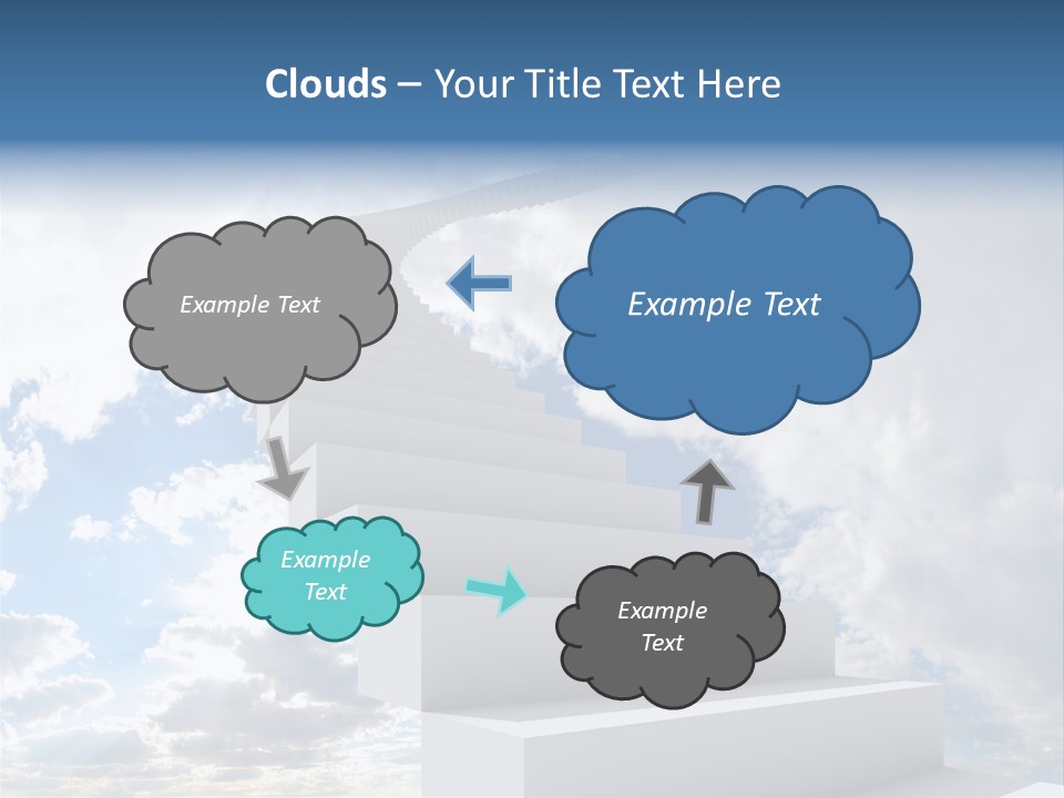 Background Air Cloud PowerPoint Template