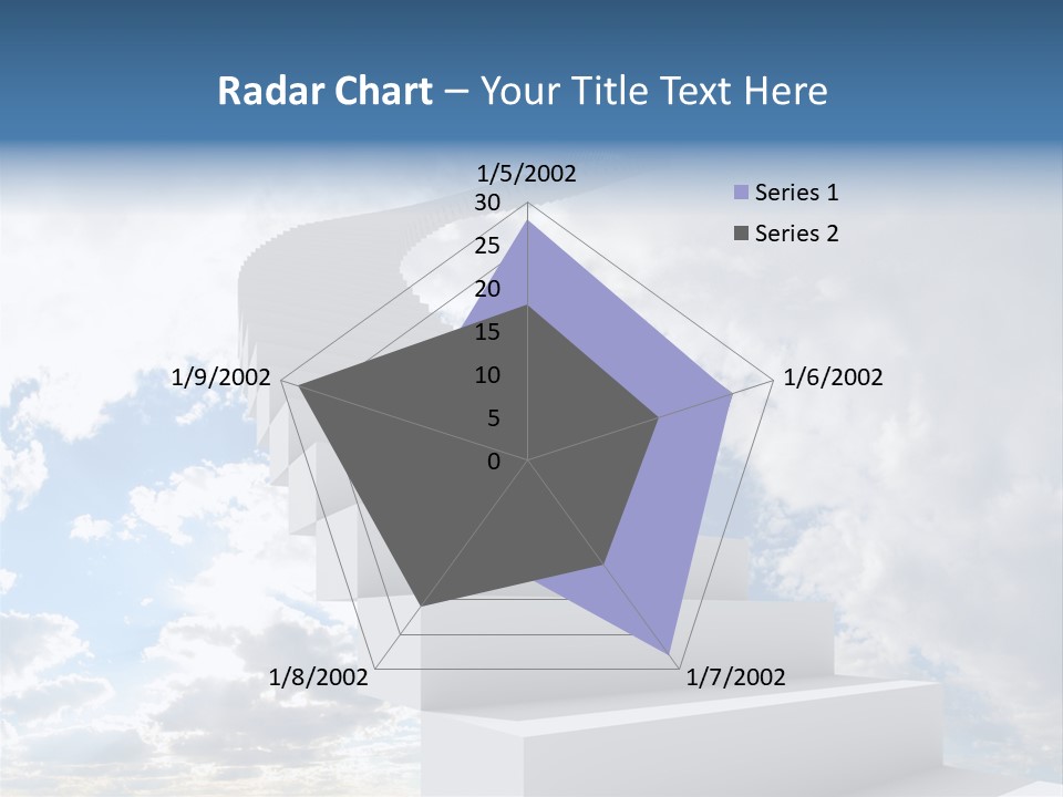 Background Air Cloud PowerPoint Template