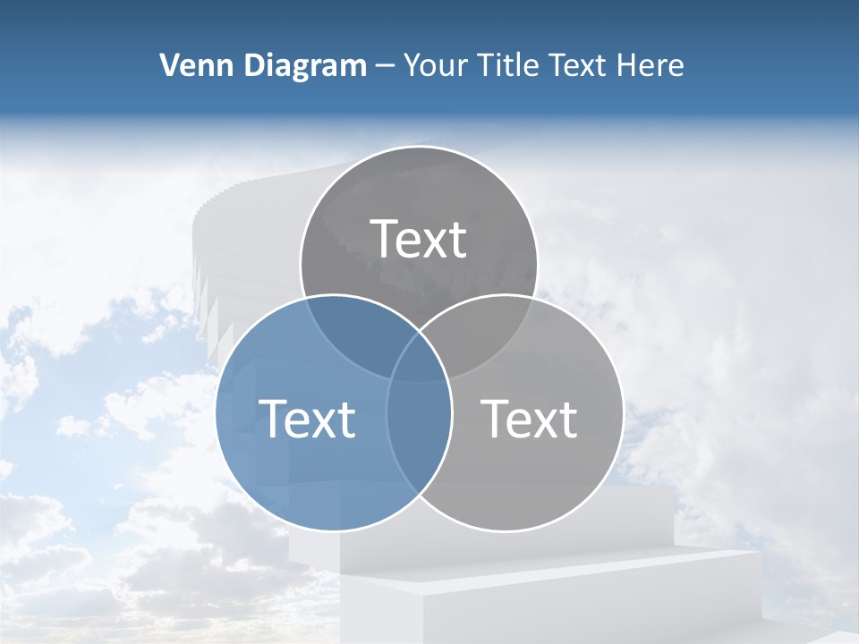 Background Air Cloud PowerPoint Template