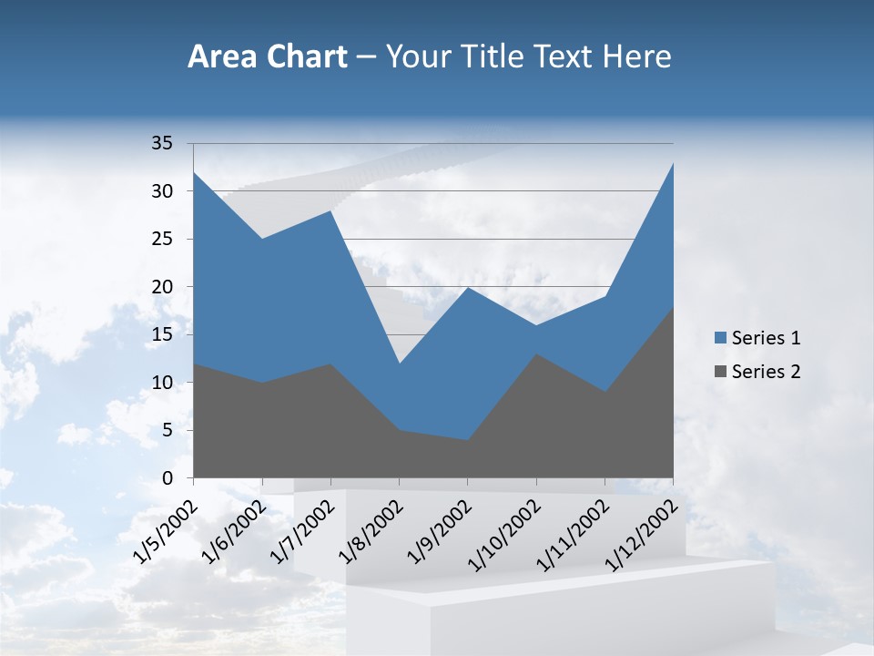 Background Air Cloud PowerPoint Template