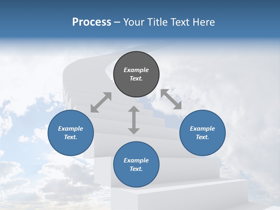 Background Air Cloud PowerPoint Template