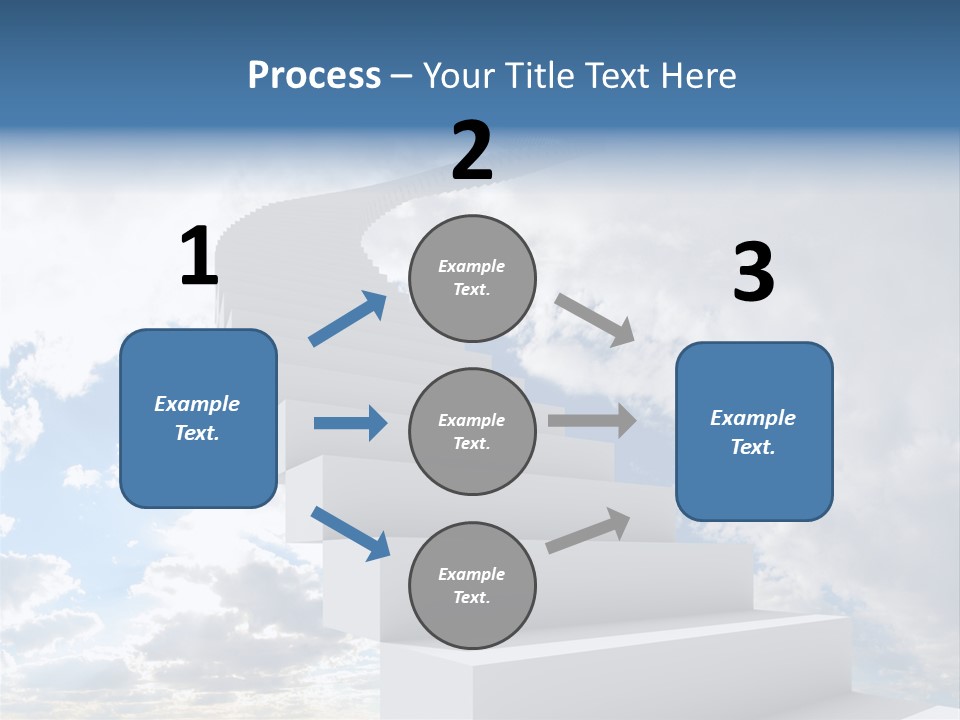 Background Air Cloud PowerPoint Template