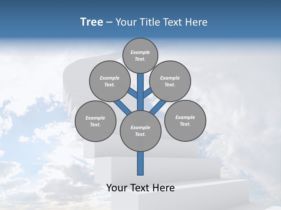 Background Air Cloud PowerPoint Template