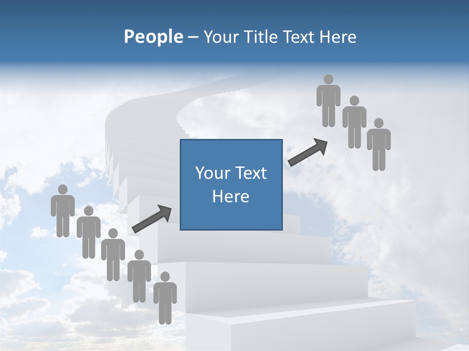 Background Air Cloud PowerPoint Template