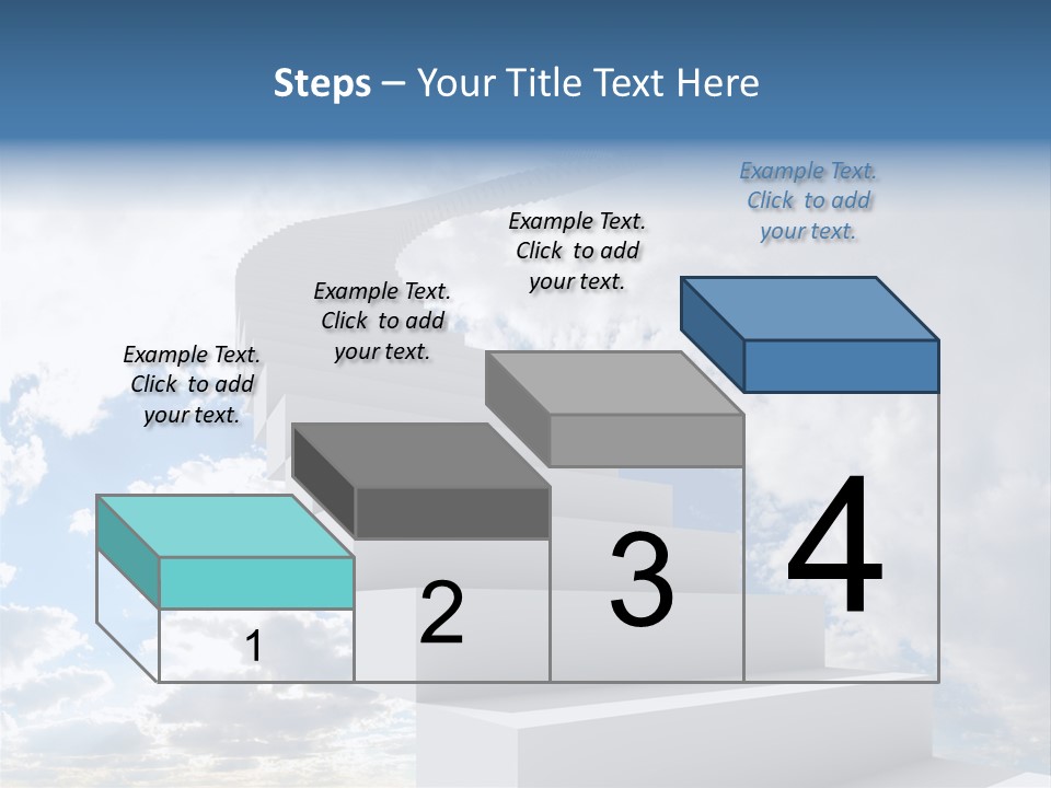 Background Air Cloud PowerPoint Template