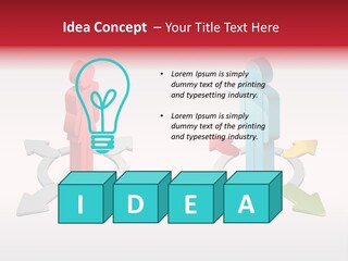 Icon Human Occupation PowerPoint Template