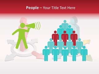 Icon Human Occupation PowerPoint Template