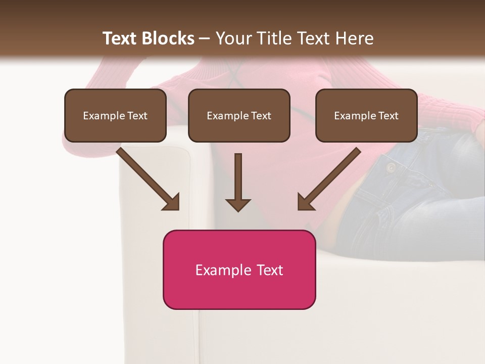 Isolated Party Girl PowerPoint Template