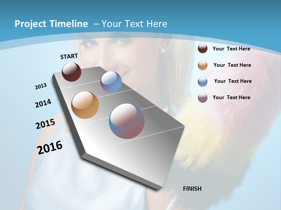 Housekeeping Yellow Blond PowerPoint Template