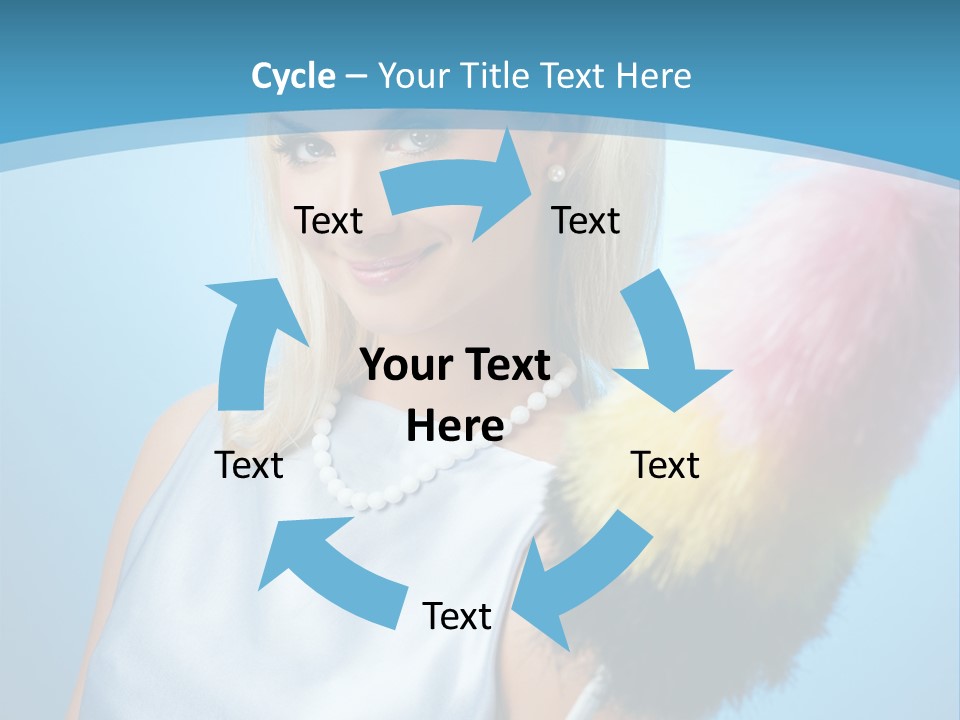 Housekeeping Yellow Blond PowerPoint Template