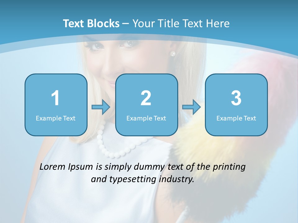 Housekeeping Yellow Blond PowerPoint Template