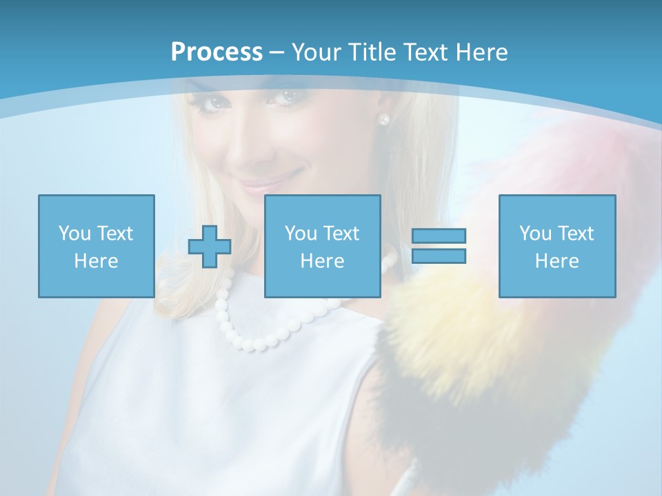 Housekeeping Yellow Blond PowerPoint Template