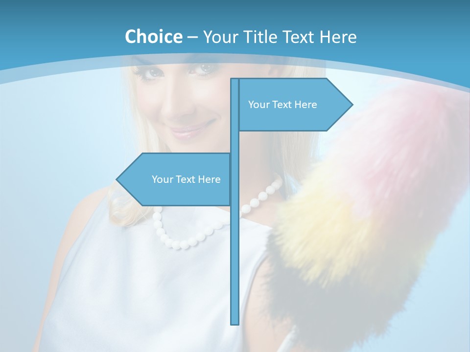 Housekeeping Yellow Blond PowerPoint Template
