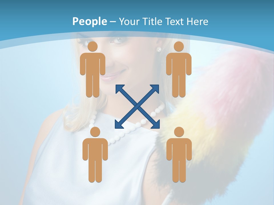 Housekeeping Yellow Blond PowerPoint Template