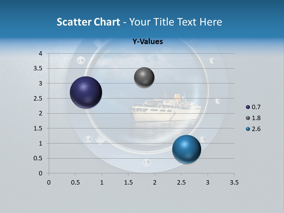 Porthole Ship Metal PowerPoint Template