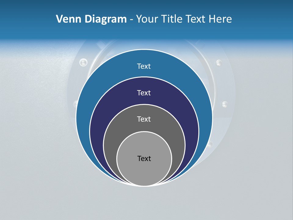 Porthole Ship Metal PowerPoint Template