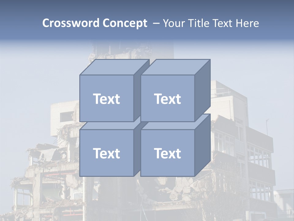 Building Industry Sky PowerPoint Template