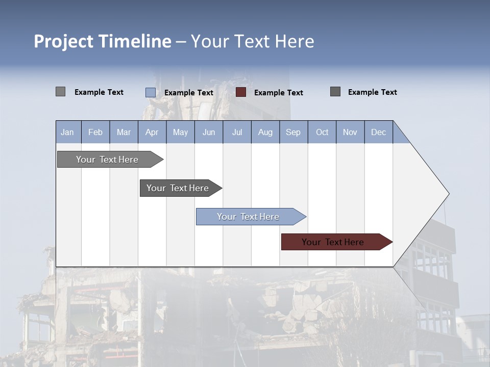 Building Industry Sky PowerPoint Template
