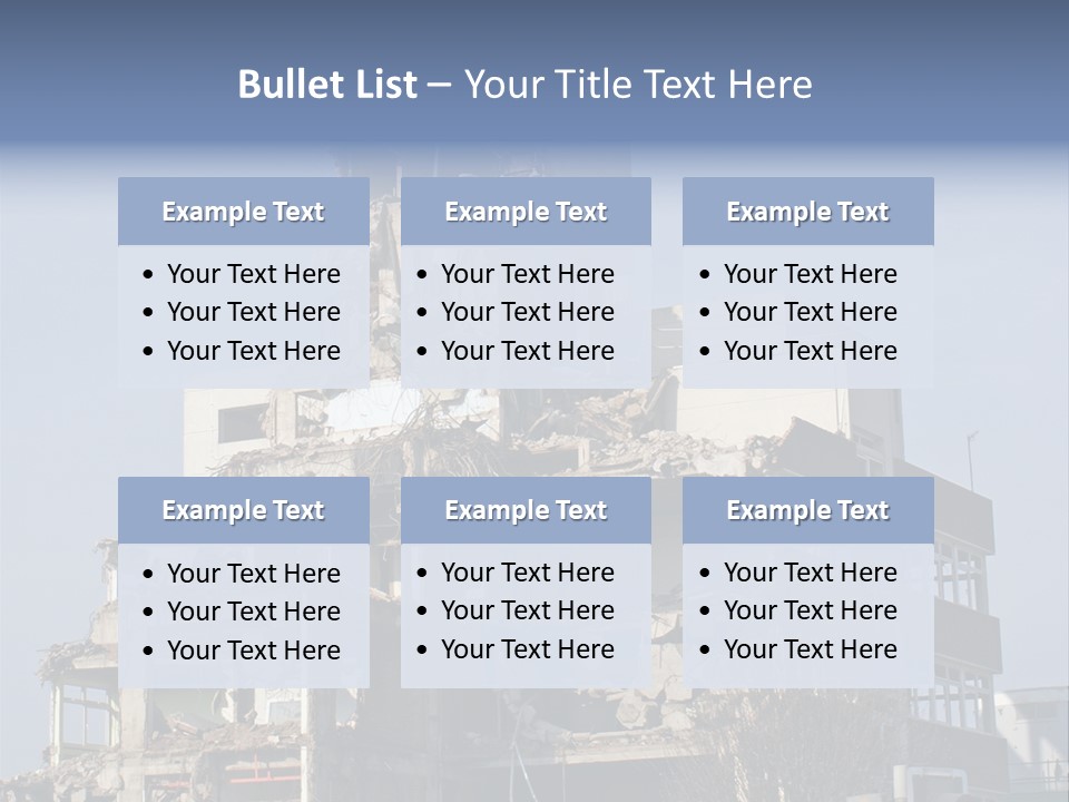 Building Industry Sky PowerPoint Template