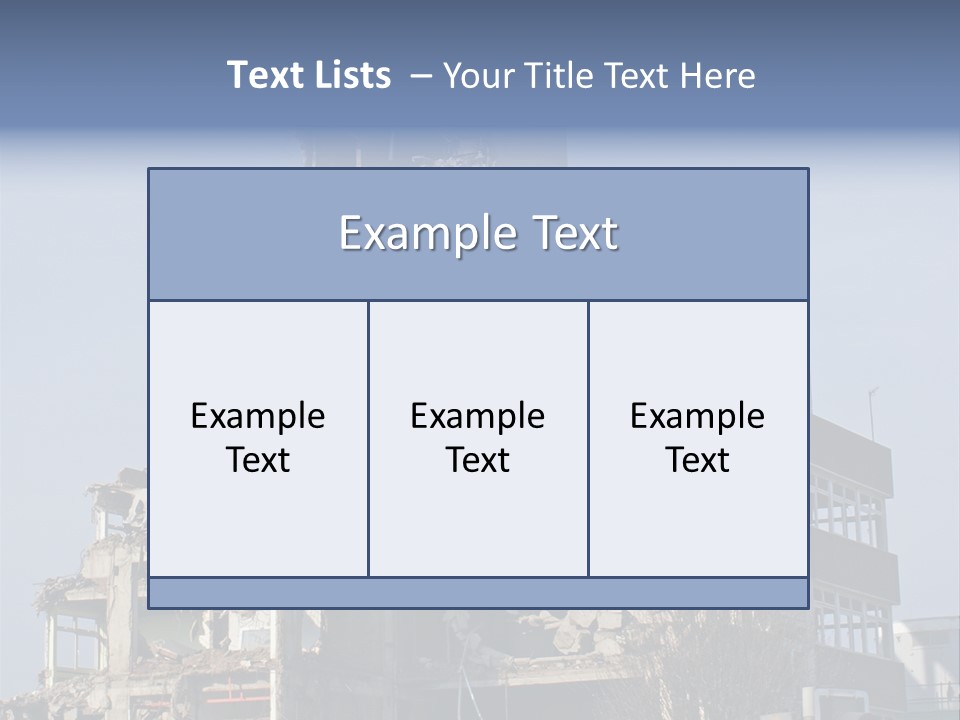 Building Industry Sky PowerPoint Template