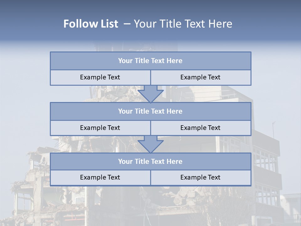 Building Industry Sky PowerPoint Template