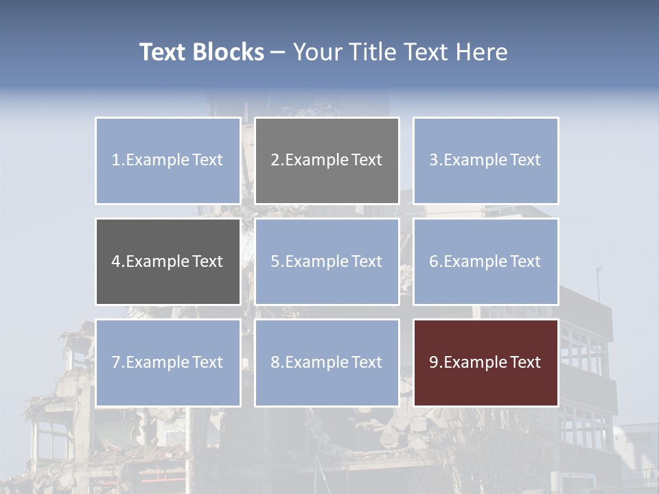 Building Industry Sky PowerPoint Template
