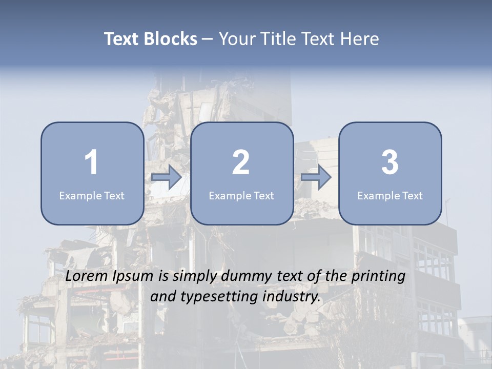 Building Industry Sky PowerPoint Template