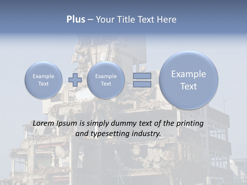 Building Industry Sky PowerPoint Template