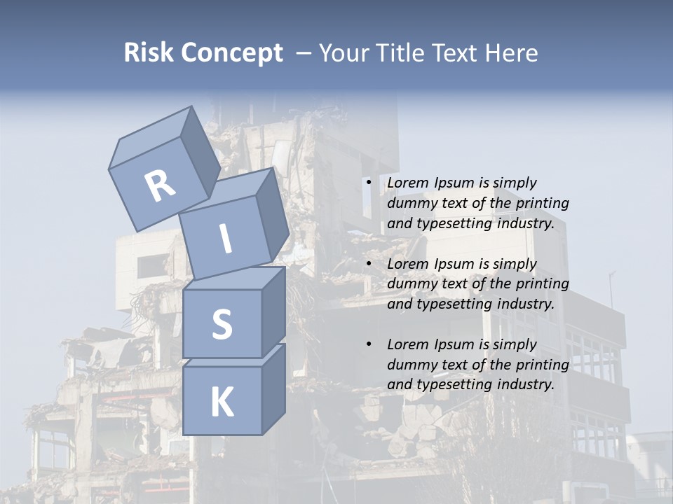 Building Industry Sky PowerPoint Template