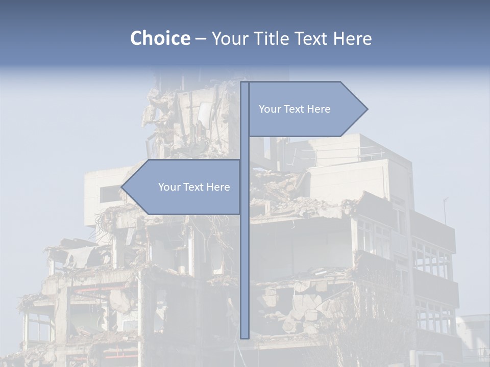 Building Industry Sky PowerPoint Template