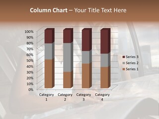 Two Women Are Looking At A Piece Of Paper PowerPoint Template