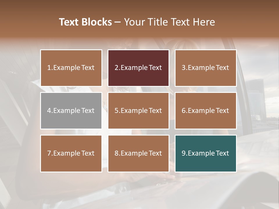 Two Women Are Looking At A Piece Of Paper PowerPoint Template