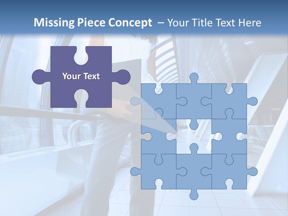 Person Point Beautiful PowerPoint Template