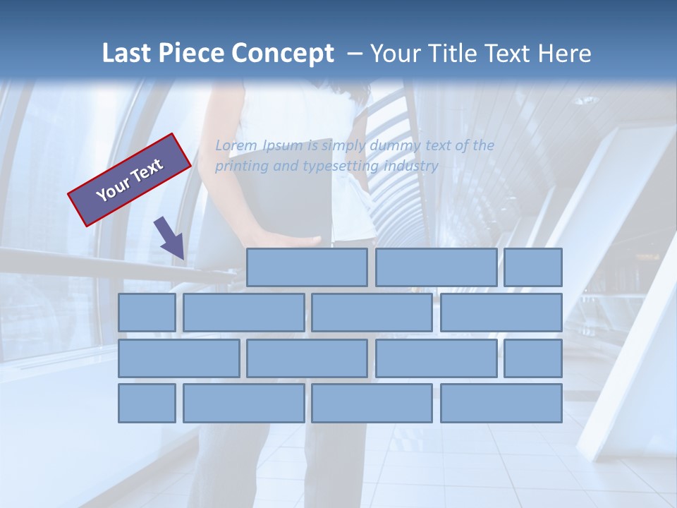 Person Point Beautiful PowerPoint Template