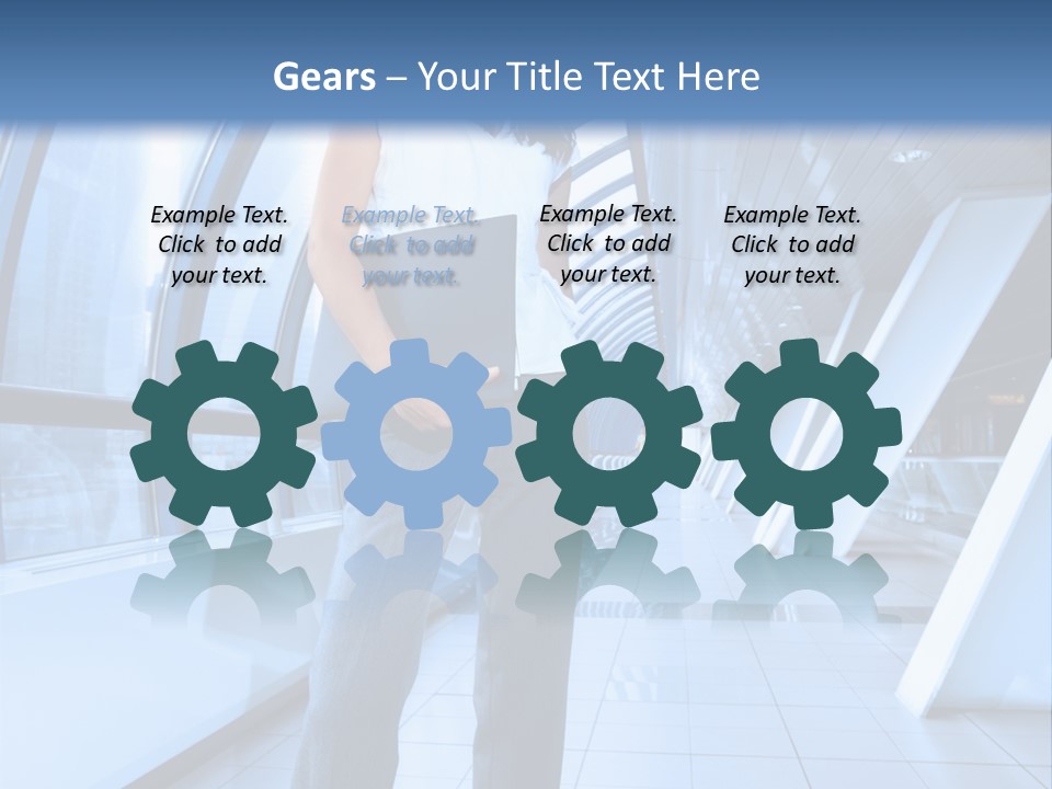 Person Point Beautiful PowerPoint Template