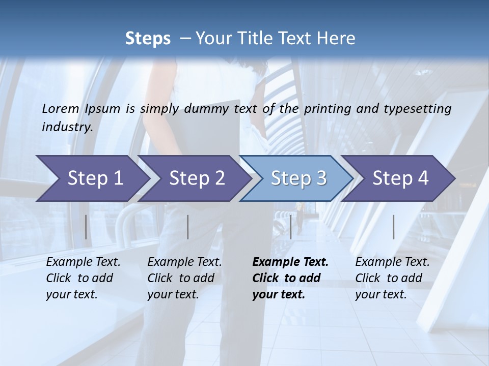 Person Point Beautiful PowerPoint Template