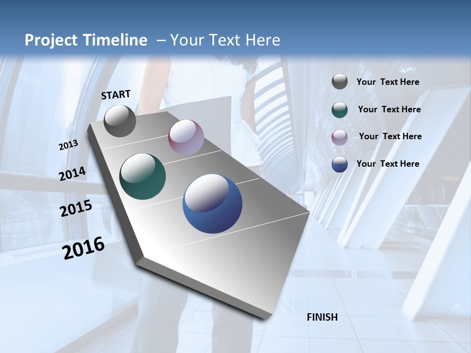 Person Point Beautiful PowerPoint Template