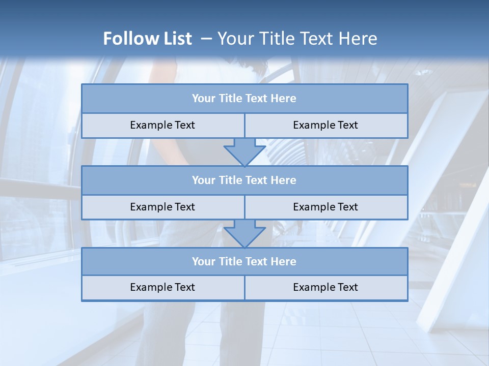 Person Point Beautiful PowerPoint Template