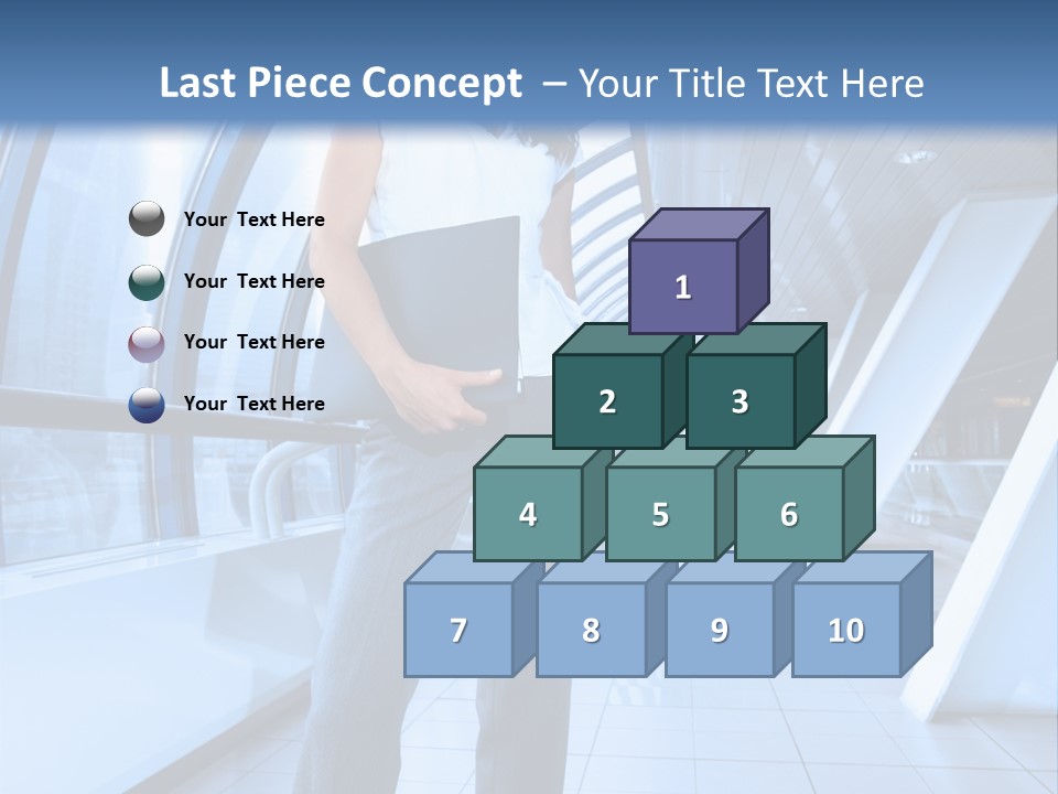 Person Point Beautiful PowerPoint Template