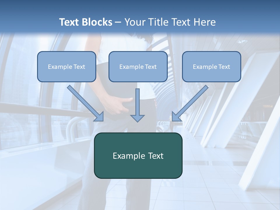 Person Point Beautiful PowerPoint Template