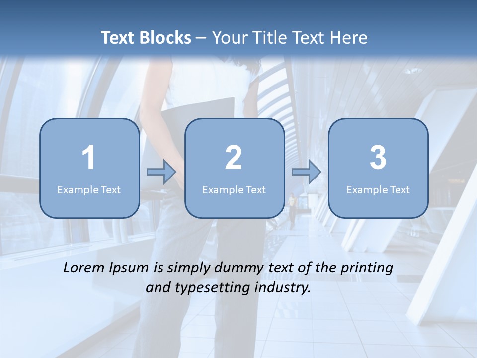 Person Point Beautiful PowerPoint Template