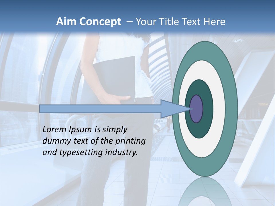 Person Point Beautiful PowerPoint Template