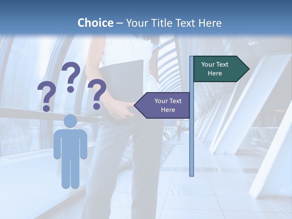 Person Point Beautiful PowerPoint Template