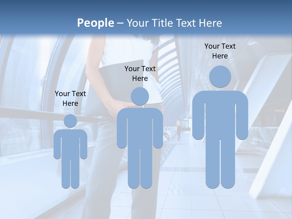Person Point Beautiful PowerPoint Template