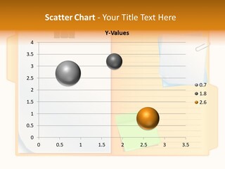 Record Stationery Sticky PowerPoint Template