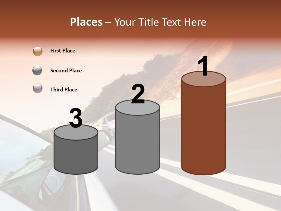 Weather Mountain Curve PowerPoint Template