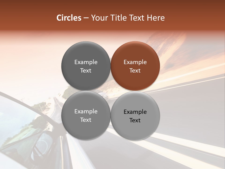 Weather Mountain Curve PowerPoint Template