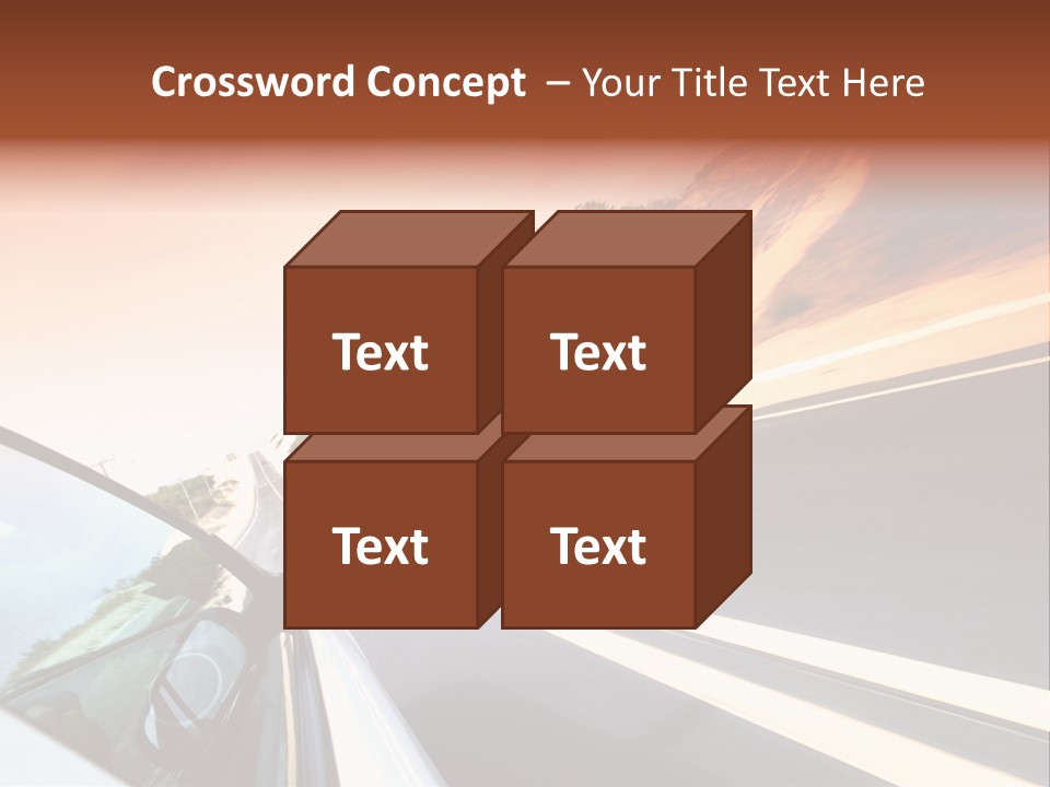 Weather Mountain Curve PowerPoint Template