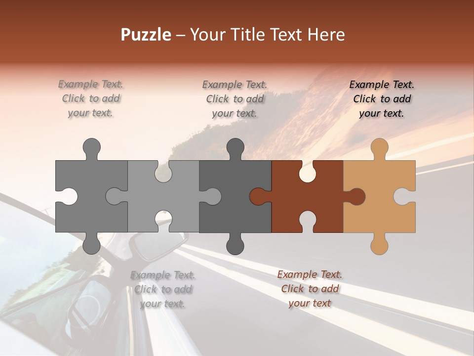 Weather Mountain Curve PowerPoint Template